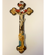 Holy Trinity + Blessed Mary   13&quot; Crucifix ,  New  #AB-127 - $858.36 MXN