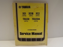 Yamaha Combined Service Manual XS1 XS1B XS2 TX650 TX650A 11613-06-01 70 ... - $93.17 CAD