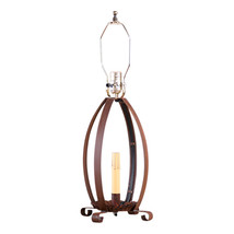 Betsy Ross Lamp Base in Rustic Tin - £99.60 GBP