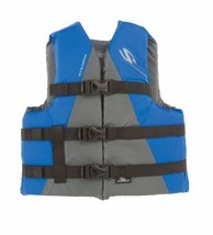 Coleman Sterns BLUE/GREY Water Sport Life VEST-YOUTH(30 To 50 Lbs) Made In Usa. - £19.72 GBP