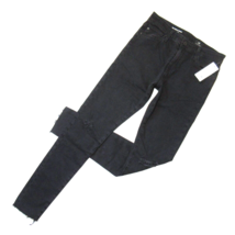 NWT Adriano Goldschmied AG Farrah in Altered Black Destructed Skinny Jeans 28 - £55.72 GBP
