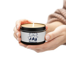 Custom Tin Candles - Hand-Poured Coconut Soy Wax in 5 Aromas and 3 Tin Colors - £11.70 GBP+