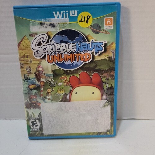 Scribblenauts Unlimited Nintendo Wii U 2012 PreOwned