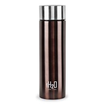 Cello H2O Stainless Steel Water Bottle, 1 Litre, Brown - $36.85