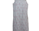 Dimity NWT Vintage Pale Pink Floral Night Gown Cottagecore Lace Trim Wom... - $24.71