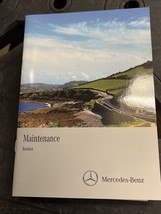 2012 2013 2014 Mercedes Maintenance Booklet C, CL, CLS, E, GLK, M, R, SL, &amp; SLK - £7.85 GBP