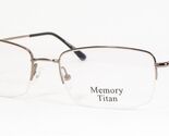 Memory Titan 8020 C5 Métallique Lunettes Semi Monture Cadre 54-18-140mm - $85.54