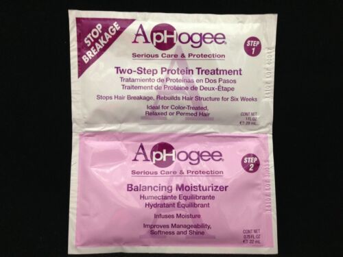 APHOGEE TWO STEP PROTEIN TREATMENT AND BALANCING MOISTURIZER PACKET - $3.99