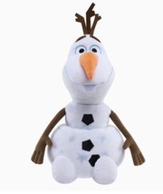 Disney OLAF 12” Tall Plush With Blue Snowflakes - $11.61
