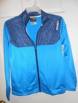 NEW And1 Point Player men&#39;s Sz S lightweight blue full zip jacket w/ pockets  - £9.17 GBP