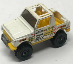 1988 Hot Wheels White 4x4 Truck w/ Graphics - $11.83