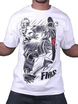 Famous Stars &amp; Straps Death Desiderio Reale Blu O Bianco Uomo T-Shirt Blink 182 - $14.98+