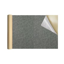 Linen Fabric Patches Tape Self Adhesive 17.7X78.7 Inch, Durable Fabric Couch Rep - £11.96 GBP