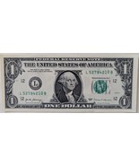 US$1 Fancy Serial Number 2017 Misaligned #0: 52784210 - $12.35 CAD