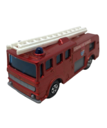 VTG Lesney Matchbox Toy Fire Ladder Truck Red Engine London Fire Service... - £38.91 GBP