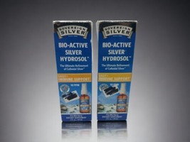 2x Sovereign Silver 10ppm Fine Mist Spray 2oz Hydrosol EXP 2/25 Bio Active - £11.61 GBP