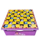Dora The Explorer Game House Storage Box for Games Checkers, Cards, Domi... - $601.02 MXN
