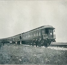 1900 President William McKinley Train California Railroad Historical Print  - £19.63 GBP