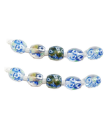 3 Types of Beads ~  Handcrafted Glass Beads ~ Button Flower Beads - $285.35 MXN