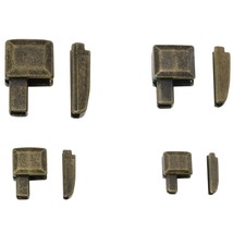 Zipper Repair Kit 16 Sets #3#5#8#10 Metal Zipper Latch Slider Retainer I... - $14.99