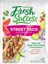3 Concord (Fresh Success) Street Taco Seasoning Mix - .81 oz  - $9.99