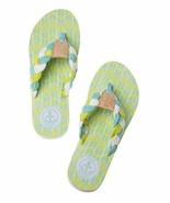 CAPE COD SHOE Supply Co. LIME Braided THONG Flip Flops HAND MADE Rope SE... - $100.50 CAD