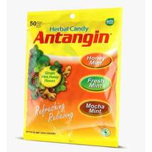 Antangin Herbal Candy Lozenges Asorted Flavour, 100 Gram (2 bags) - £20.76 GBP
