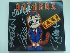 Autographed Signed By ALL4 Anthrax &quot;Anthems&quot; Cd w/COA - £54.33 GBP