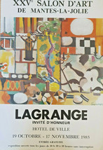 Lagrange – Living Room D’Art Praying La Jolie- Original Exhibition Posters - - £129.88 GBP