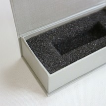 4x Magnetic USB Presentation Gift Boxes, SILVER, flash drives, removable... - £24.33 GBP