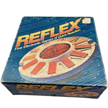 Vintage Reflex Electronic Game Five Games of Quick Reaction 1981 Parker Brothers - £46.85 GBP