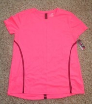 Womens Shirt Pro Zone Pink Short Sleeve Crewneck Athletic Top-size L - £7.77 GBP