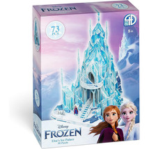 Disney Frozen Ice Palace Castle 3D Puzzle Kit 73pcs - £46.76 GBP