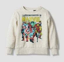 Toddler Boys&#39; Marvel Solid Pullover Sweatshirt - Oatmeal 3T - €9,53 EUR