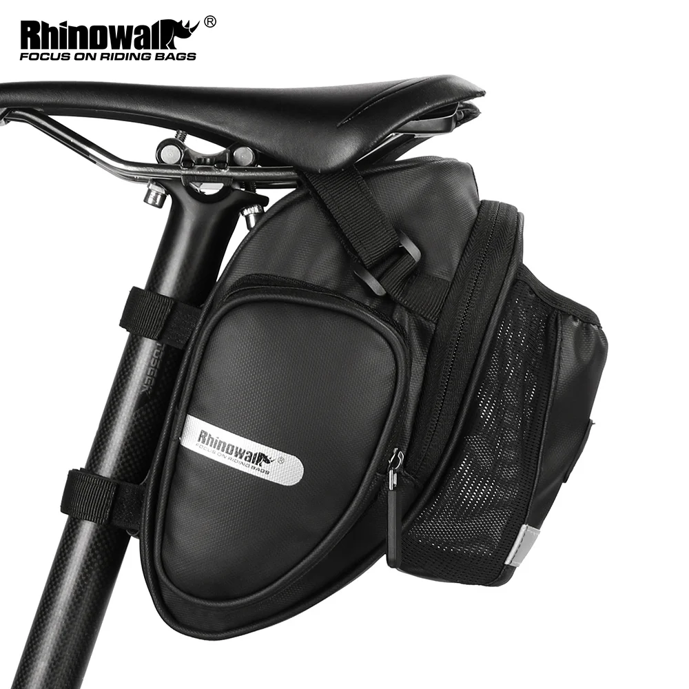 Rwalk Bicycle Bag Waterproof Bike Saddle Bag Large Capacity  MTB Bike Rear Seatp - £89.78 GBP