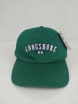 New Long Shore Green Embroidered Adjustable Baseball Cap - $9.69