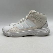 Adidas Cloudfoam Ilation Mid Men&#39;s Basketball Shoes White 9.5 - £19.75 GBP