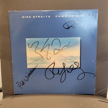 Dire Straits signed lp Communique, 4 members, Original, Vintage, Great G... - $3,448.41 MXN