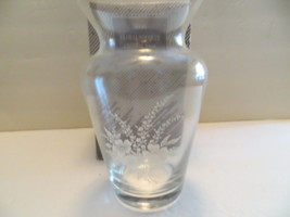 Vintage 1980s Avon &quot;Floral Bouquet Crystal Vase&quot; 24% Full Lead Crystal - New! - $7.91