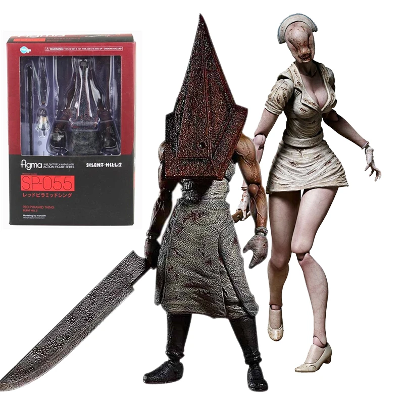 Figma SP055 Silent Hill 2 Red Pyramd Thing 6 Inch Figure Bubble Head Nurse SP061 - £28.01 GBP+