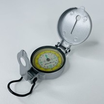 Eddie Bauer Engineer Directional Compass, Silver Metal - £13.27 GBP