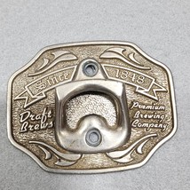 Draft Brews Premium Brewing Company Since 1848 Wall Mount Metal Bottle O... - $9.98