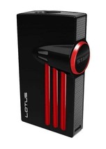 Lotus Lighter - Orion 52 Black Matte &amp; Polish Red - L5200 - $107.95