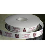 Alabama A&amp;M University Inspired Grosgrain Ribbon - $13.49 CAD