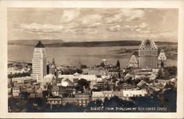 Canada RPPC Quebec from the Parliament Building Postcard T18 - £7.86 GBP