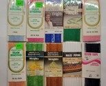 Lot of 10 Vintage J. &amp; P. Coats and Wright Nylon Stretch Lace Seam Binding - $29.69