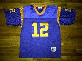 Authentic Mitchell & Ness 1977 Los Angeles Rams Blue Gold Joe Namath Jersey 54 - $149.99