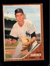 1962 TOPPS #338 BILLY GARDNER VG YANKEES *NY11651 - $2.70