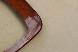 00-02 w220 MERCEDES S430 S500 AROUND SHIFTER TRIM BEZEL COVER WOOD GRAIN M787 image 4
