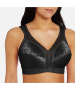 Playtex 18 Hour 38C Comfort Strap Wirefree Full Coverage Shape Bra Black... - $26.05 CAD